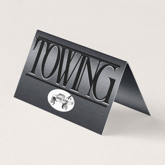 Gevouwen Visitekaartje (Achterkant)