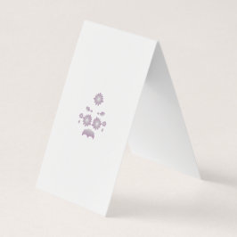 Gevouwen Visitekaartje