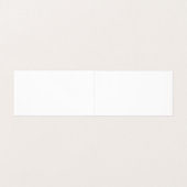 Gevouwen Visitekaartje (Binnenkant ongevouwen)