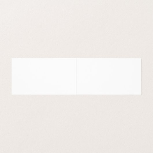 Gevouwen Visitekaartje (Binnenkant ongevouwen)