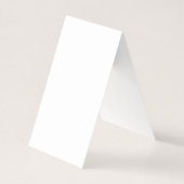 Gevouwen Visitekaartje (Voorkant)