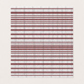 Gevouwen Visitekaartje (Buitenkant ongevouwen)