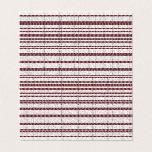 Gevouwen Visitekaartje (Buitenkant ongevouwen)