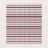 Gevouwen Visitekaartje (Binnenkant ongevouwen)