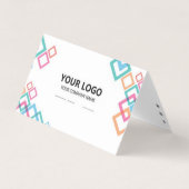 Gevouwen Visitekaartje (Voorkant)