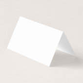 Gevouwen Visitekaartje (Achterkant)