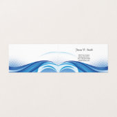 Gevouwen Visitekaartje (Buitenkant ongevouwen)