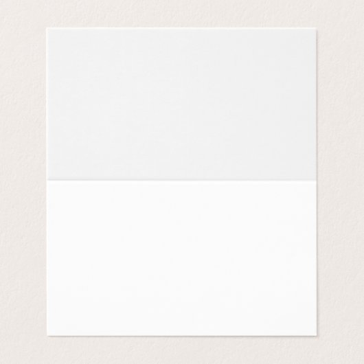 Gevouwen Visitekaartje (Buitenkant ongevouwen)