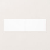 Gevouwen Visitekaartje (Binnenkant ongevouwen)