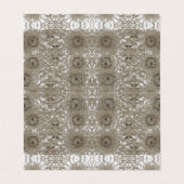 Gevouwen Visitekaartje (Buitenkant ongevouwen)