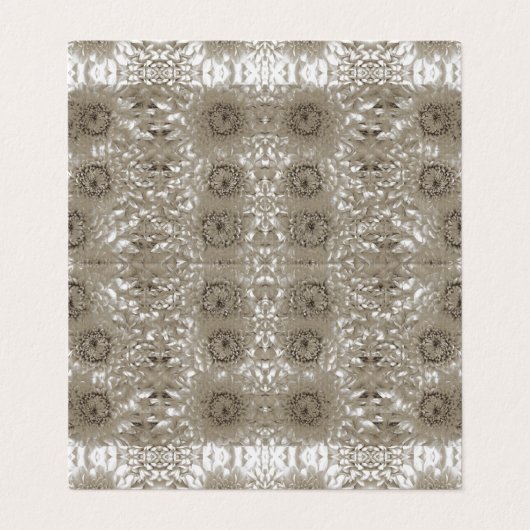 Gevouwen Visitekaartje (Buitenkant ongevouwen)