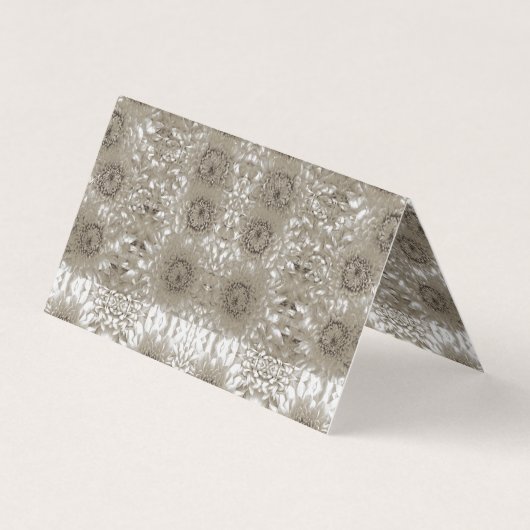 Gevouwen Visitekaartje (Achterkant)