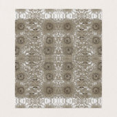 Gevouwen Visitekaartje (Binnenkant ongevouwen)