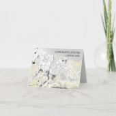 Gevouwen Wenskaart: Afstuderen Kaart (Voorkant)