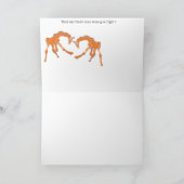 Gevouwen Wenskaart: Appolgy Wenskaart Kaart (Binnen)