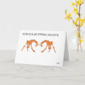 Gevouwen Wenskaart: Appolgy Wenskaart Kaart (Gele Bloem)