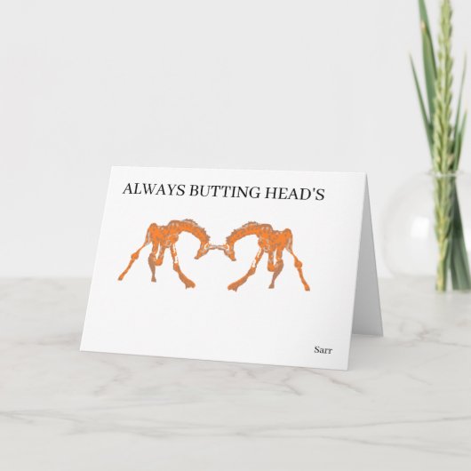 Gevouwen Wenskaart: Appolgy Wenskaart Kaart (Voorkant)