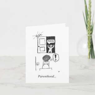 Gevouwen Wenskaart (blanco binnenin) Kaart