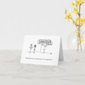 Gevouwen Wenskaart (blanco binnenin) Kaart (Gele Bloem)