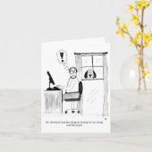 Gevouwen Wenskaart (blanco binnenin) Kaart (Gele Bloem)