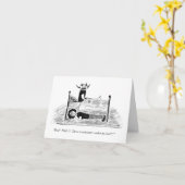 Gevouwen Wenskaart (blanco binnenin) Kaart (Gele Bloem)