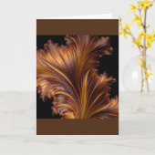 Gevouwen Wenskaart- Blank Kaart (Gele Bloem)