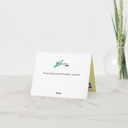 Gevouwen Wenskaart : gelukkig nieuwjaar 2023 Kaart (Achterkant)