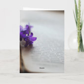 Gevouwen Wenskaart Happy Jubileum Kaart (Achterkant)