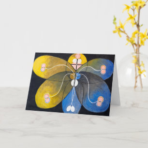 Gevouwen Wenskaart Kaart