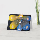 Gevouwen Wenskaart Kaart (Voorkant)