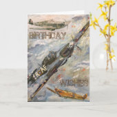 Gevouwen Wenskaart Kaart (Gele Bloem)