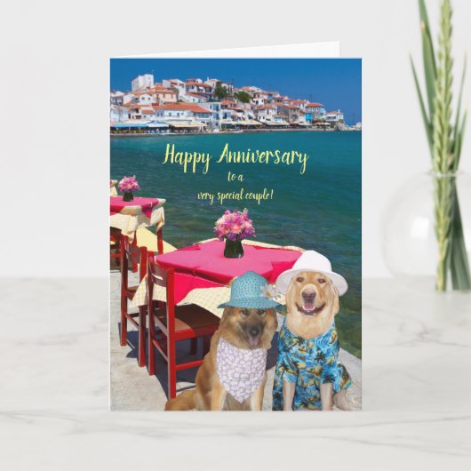 Gevouwen Wenskaart Kaart (Voorkant)