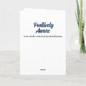 Gevouwen Wenskaart Kaart (Achterkant)