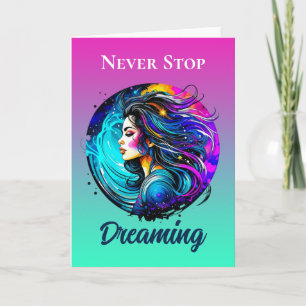 Gevouwen Wenskaart Kaart