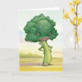 Gevouwen Wenskaart Kaart (Gele Bloem)