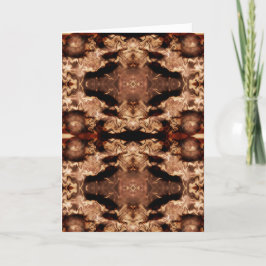 Gevouwen Wenskaart Kaart