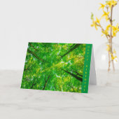 Gevouwen Wenskaart Kaart (Gele Bloem)