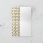 Gevouwen Wenskaart Kaart (Binnen)