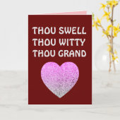 Gevouwen Wenskaart Kaart (Gele Bloem)