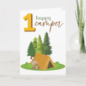 Gevouwen Wenskaart Kaart (Voorkant)