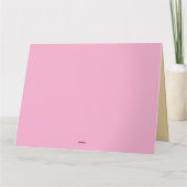 Gevouwen Wenskaart Kaart (Achterkant)