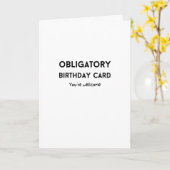 Gevouwen Wenskaart Kaart (Gele Bloem)