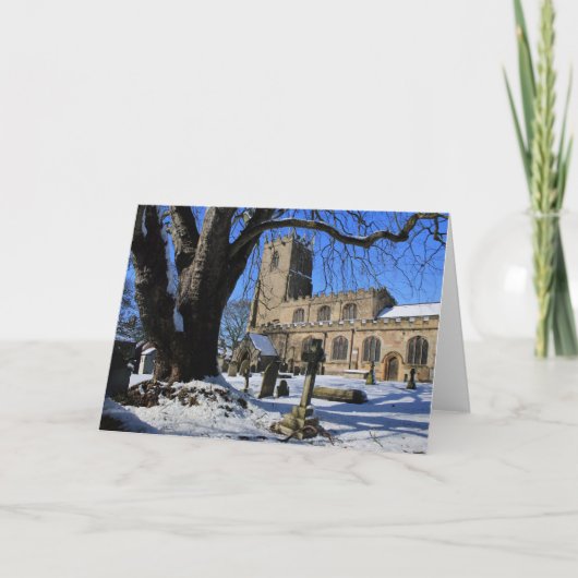 Gevouwen Wenskaart Kaart (Voorkant)