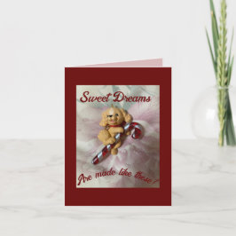 Gevouwen Wenskaart Kaart