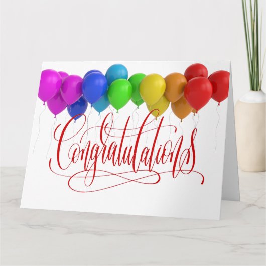 Gevouwen Wenskaart Kaart (Voorkant)