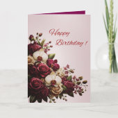 Gevouwen Wenskaart Kaart (Voorkant)