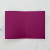 Gevouwen Wenskaart Kaart (Binnen)