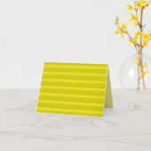 Gevouwen Wenskaart Kaart (Gele Bloem)