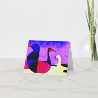 Gevouwen Wenskaart Kaart