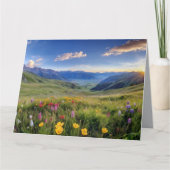 Gevouwen Wenskaart Kaart (Voorkant)